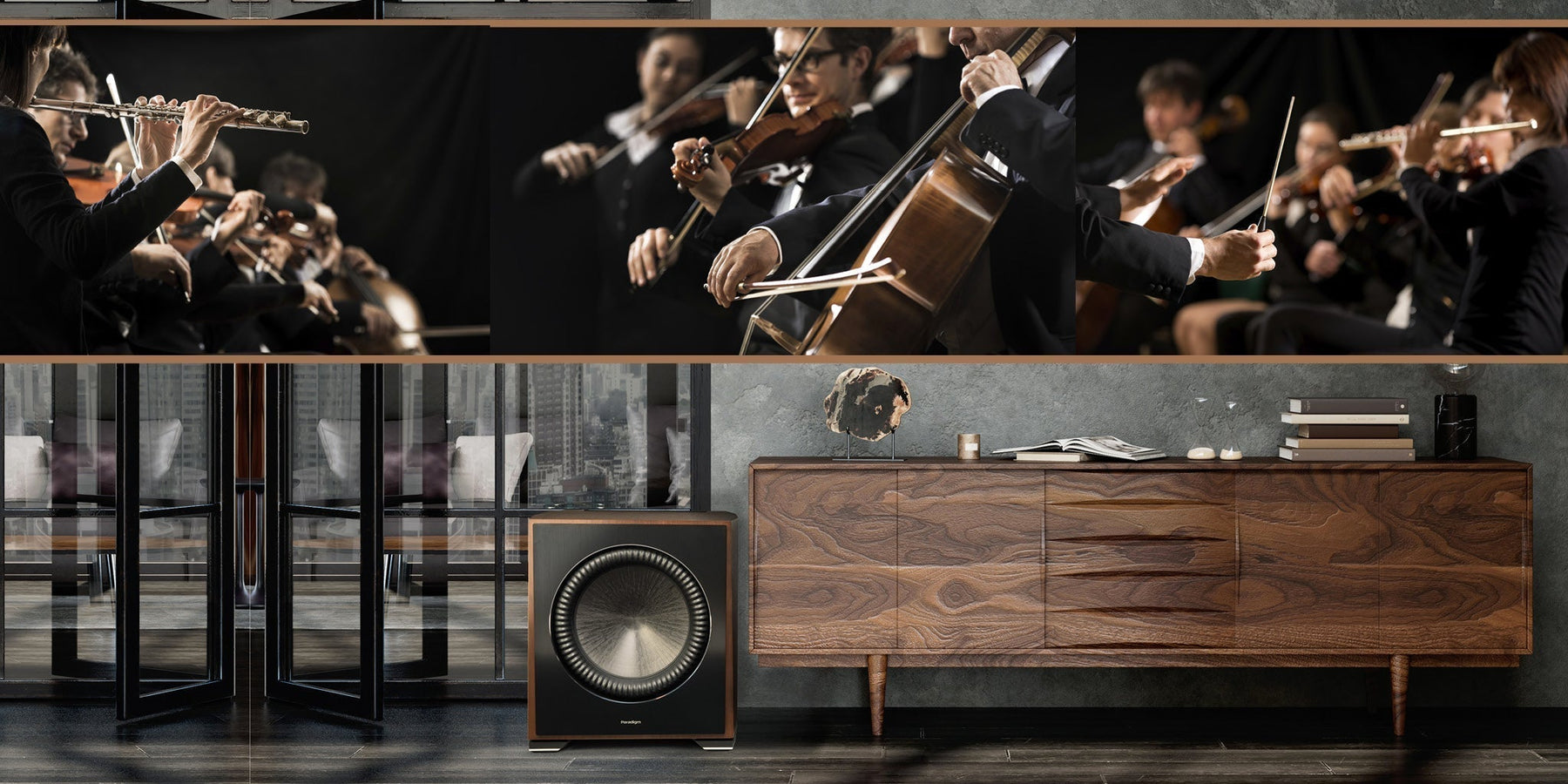 The secret of lively sound: The subwoofer