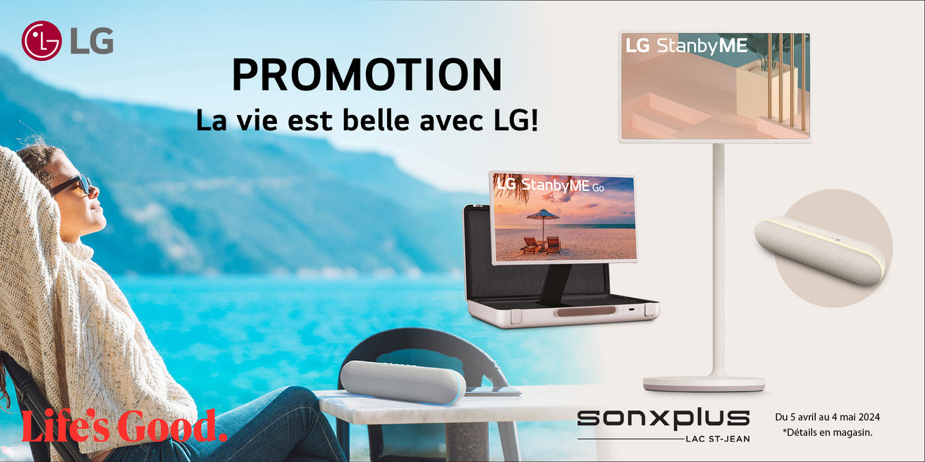 LG | Sonxplus Lac St-Jean, Alma, St-Félicien