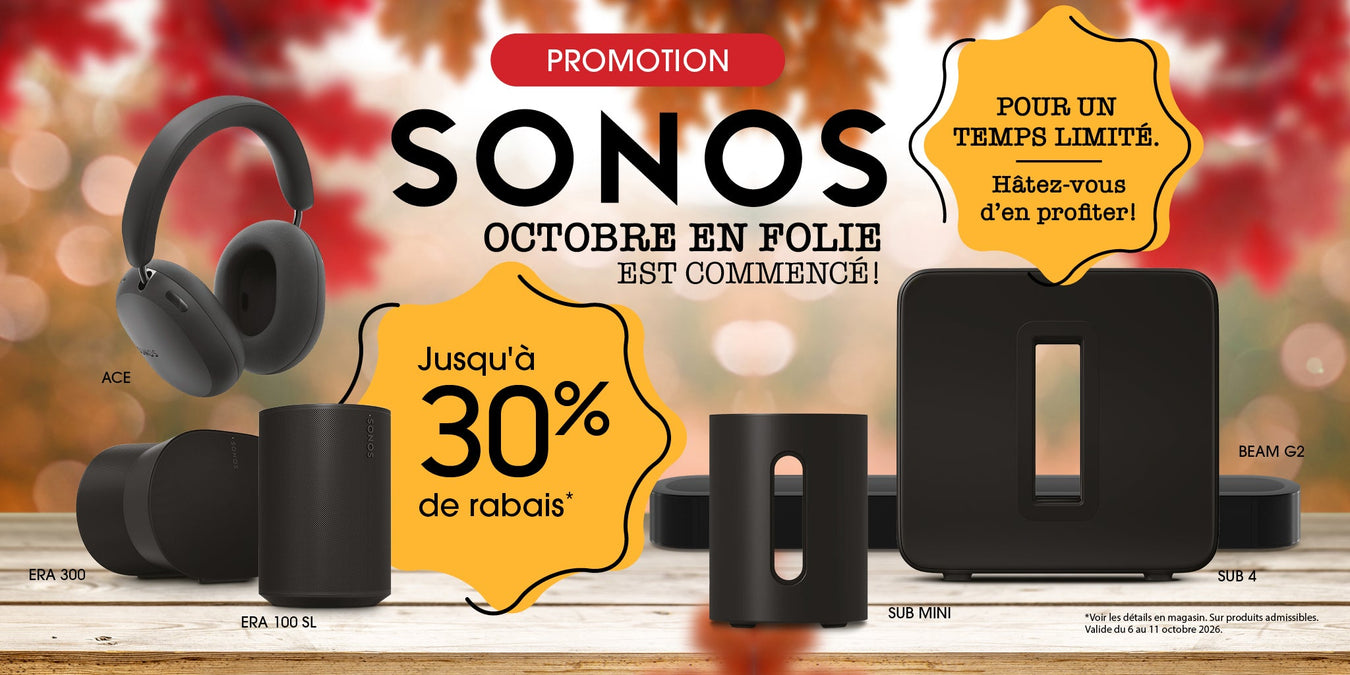 Produits Sonos admissibles | SONXPLUS Lac St-Jean