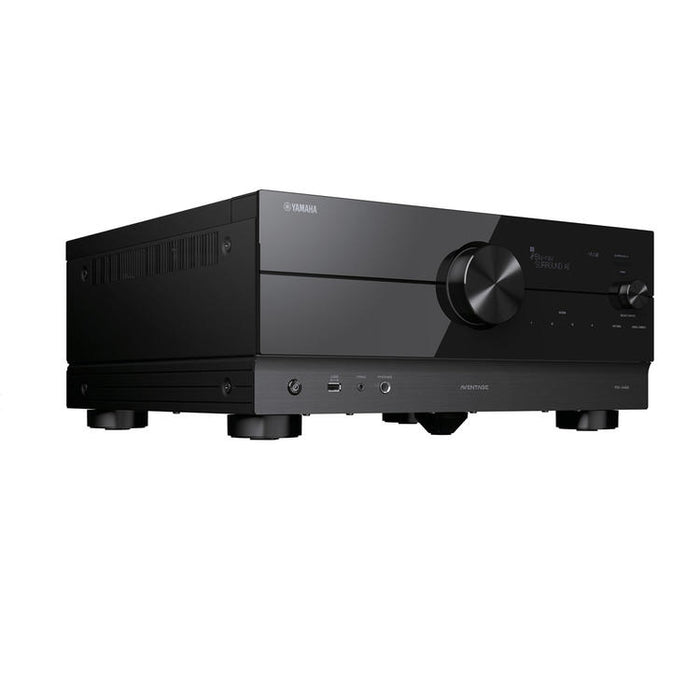 Yamaha RXA4A | Récepteur AV cinéma maison 7.2 - Série Aventage - HDMI 8K - MusicCast - HDR10+ - 100W à 7.2 canaux - Zone 2 - Noir-SONXPLUS Lac St-Jean