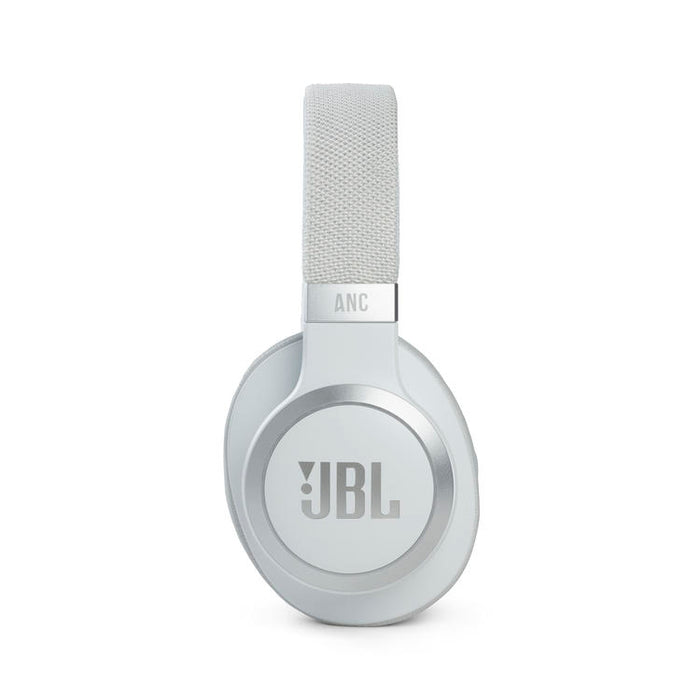 JBL Live 660NC | Écouteurs sans fil circum-auriculaires - Bluetooth - Annulation active du bruit - Connexion multipoint - Blanc-SONXPLUS Lac St-Jean