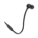 JBL Tune 110 | Wired in-ear headphones - With 1-button remote control - Microphone - Black-SONXPLUS Lac St-Jean