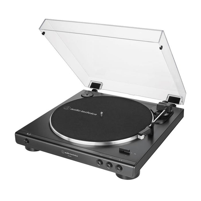 Audio-Technica AT-LP60XBK | Stereo Turntable - Belt Drive - Fully Automatic - Black-SONXPLUS Lac St-Jean