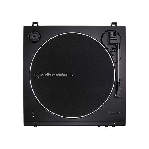 Audio-Technica AT-LP60XBTBK | Turntable Stereo - Wireless - Bluetooth - Belt Drive - Fully Automatic - Black-SONXPLUS Lac St-Jean