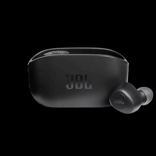 JBL Vibe 100TWS | Écouteurs 100% sans fil intra-auriculaires - Bluetooth - Isolation sonore - Microphone - Noir-SONXPLUS Lac St-Jean