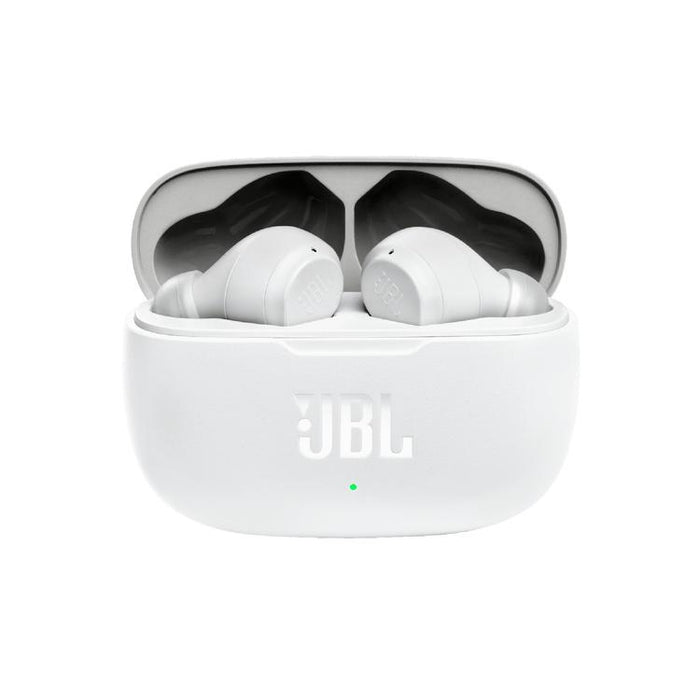 JBL Vibe 200TWS | 100% Wireless In-Ear Headphones - Bluetooth - JBL Deep Bass Sound - Microphone - White-SONXPLUS Lac St-Jean