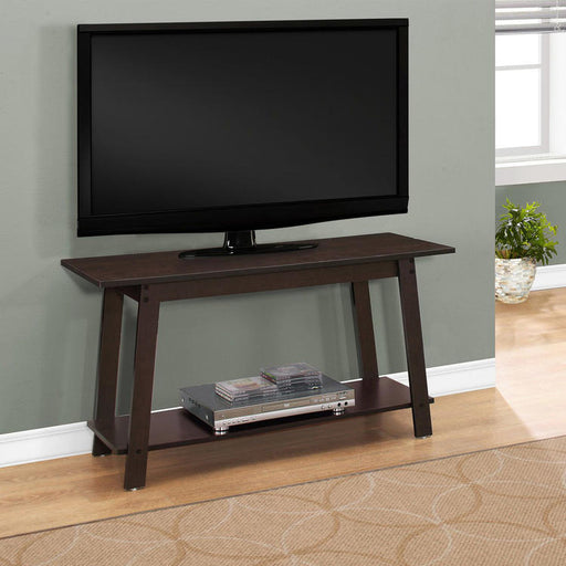 Monarch Specialties I 2735 | TV Stand - 42" - Espresso-SONXPLUS Lac St-Jean