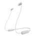 Sony WI-C100 | In-ear headphones - Wireless - Bluetooth - Around the neck - Microphone - IPX4 - White-SONXPLUS Lac St-Jean