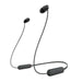 Sony WI-C100 | In-ear headphones - Wireless - Bluetooth - Around the neck - Microphone - IPX4 - Black-SONXPLUS Lac St-Jean