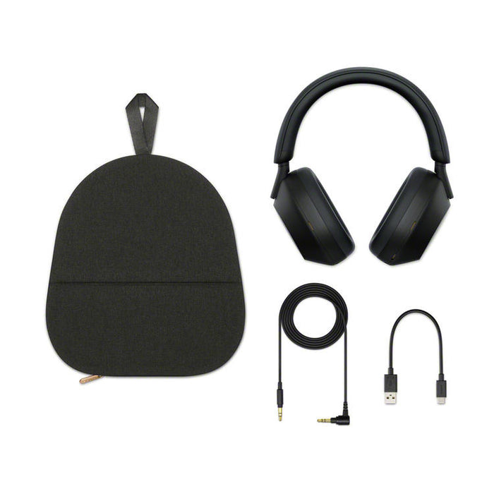 Sony WH-1000XM5/B | Écouteurs sans fil circum-auriculaires - Réduction de bruit - 8 Microphones - Noir-SONXPLUS Lac St-Jean