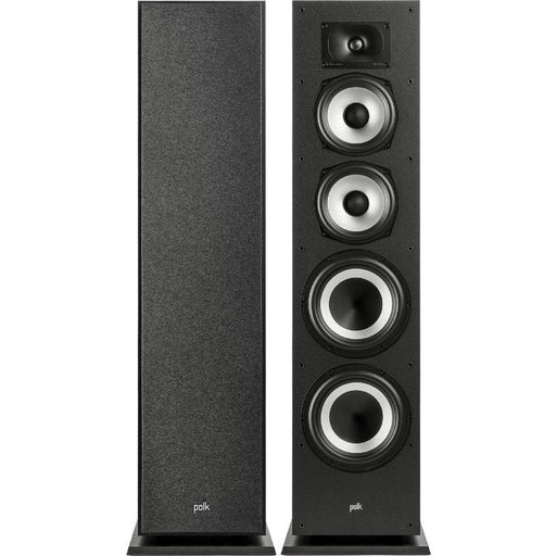 Polk Monitor XT70 | Haut-parleurs de plancher - Tour - Certifié Hi-Res Audio - Noir - Paire-SONXPLUS Lac St-Jean