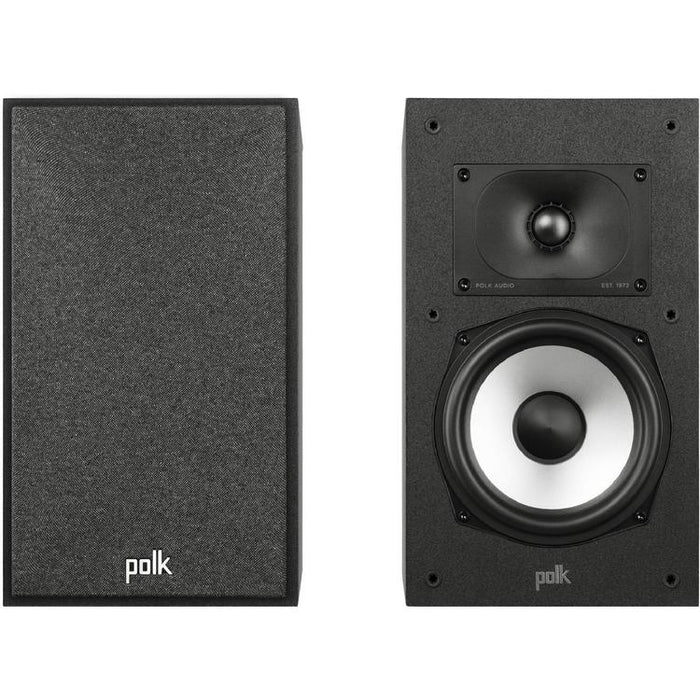 Polk Monitor XT20 | Bookshelf Speakers - Hi-Res Audio Certified - Compact - Black - Pair-SONXPLUS Lac St-Jean
