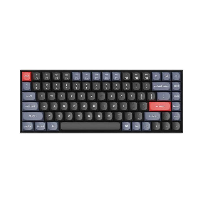 Keychron K2 | Mechanical Keyboard - Wireless - White LED - Red Gateron - Black-SONXPLUS Lac St-Jean