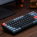 Keychron K2 | Mechanical Keyboard - Wireless - White LED - Red Gateron - Black-SONXPLUS Lac St-Jean