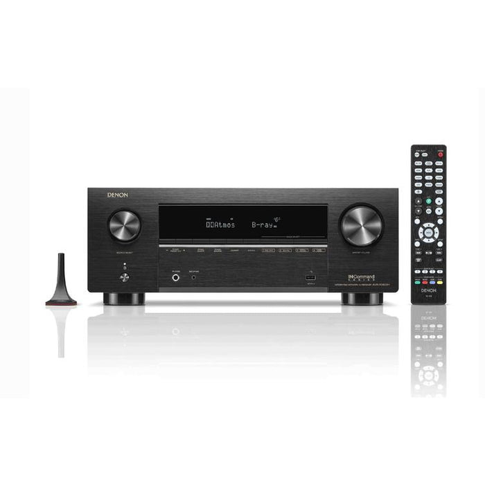 Denon AVRX3800H | AV receiver - 9 amplification channels - Home theater - Auro 3D - 8K - HEOS - Black-SONXPLUS Lac St-Jean