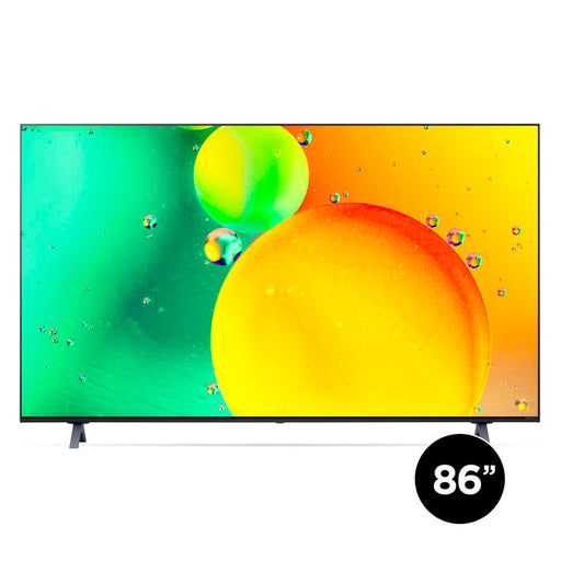 LG 86NANO75UQA | Téléviseur intelligent 86" NanoCell 4K - DEL - Série Nano75 - HDR - Processeur IA a7 Gen5 4K - Noir-SONXPLUS Lac St-Jean