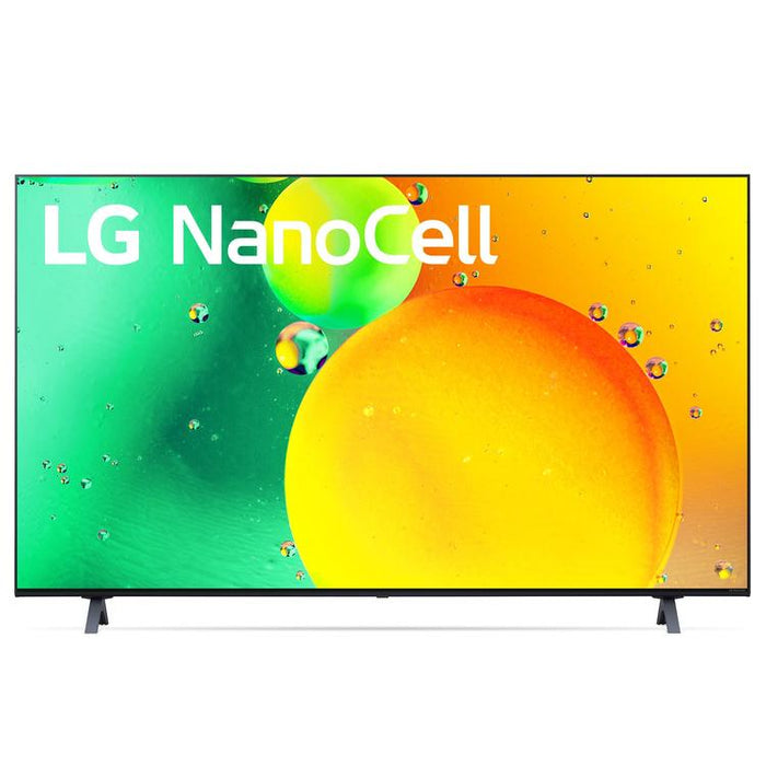 LG 75NANO75UQA | Téléviseur intelligent 75" NanoCell 4K - DEL - Série Nano75 - HDR - Processeur IA a5 Gen5 4K - Noir-SONXPLUS Lac St-Jean