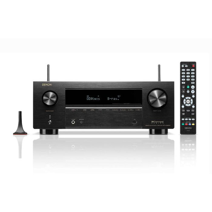 Denon AVRX2800H | AV Receiver - 7.2 Amplifier Channels - Home Theater - 8K - HEOS - Black-SONXPLUS Lac St-Jean