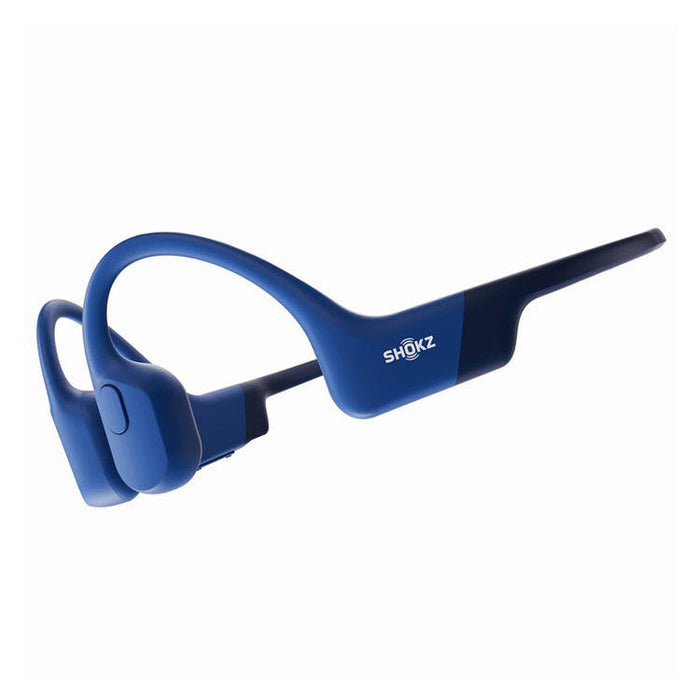 SHOKZ OpenRun Mini | Bone Conduction Earphones - Sport - Bluetooth - 8 Hours autonomy - Blue-SONXPLUS Lac St-Jean