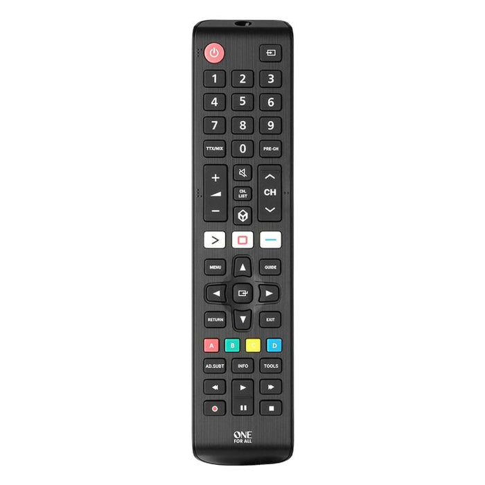 One for All URC4810R | Direct replacement remote control for any Samsung TV - Replacement Series - Black-SONXPLUS Lac St-Jean