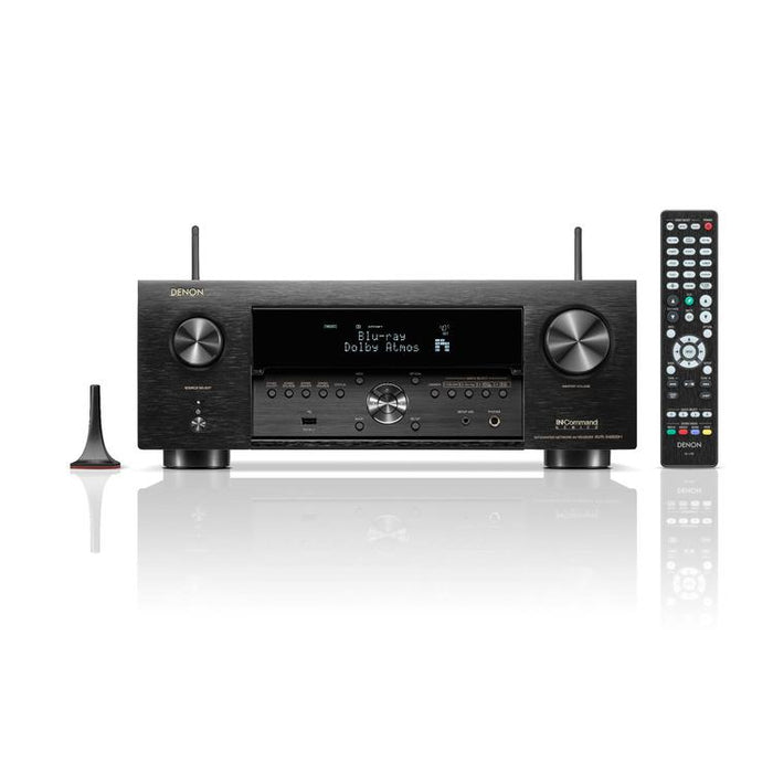 Denon AVRX4800H | 9.4 channel AV receiver - 8K - Auro 3D - Home theater - HEOS - Black-SONXPLUS Lac St-Jean