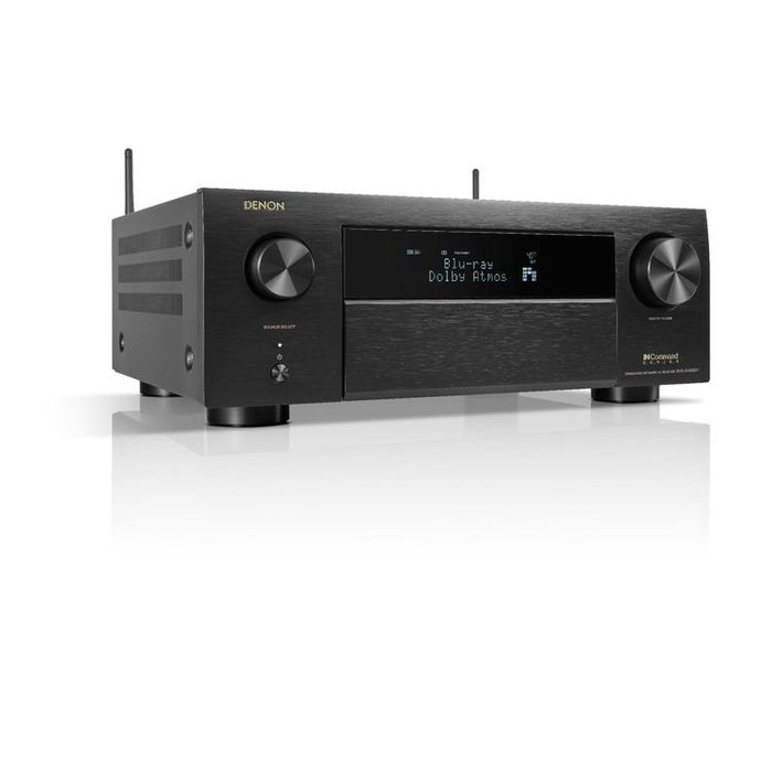 Denon AVRX4800H | 9.4 channel AV receiver - 8K - Auro 3D - Home theater - HEOS - Black-SONXPLUS Lac St-Jean