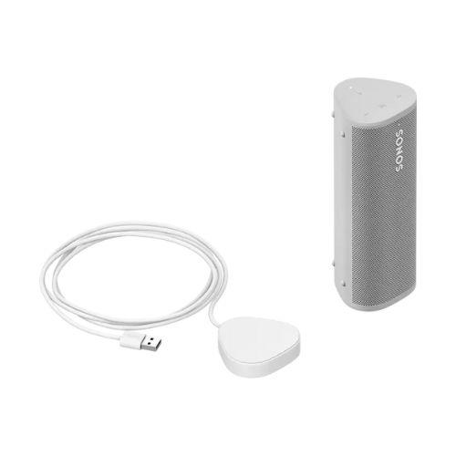 Sonos | Roam Charging Set - 1 Roam Portable Speaker - 1 Roam Charger - White-SONXPLUS Lac St-Jean