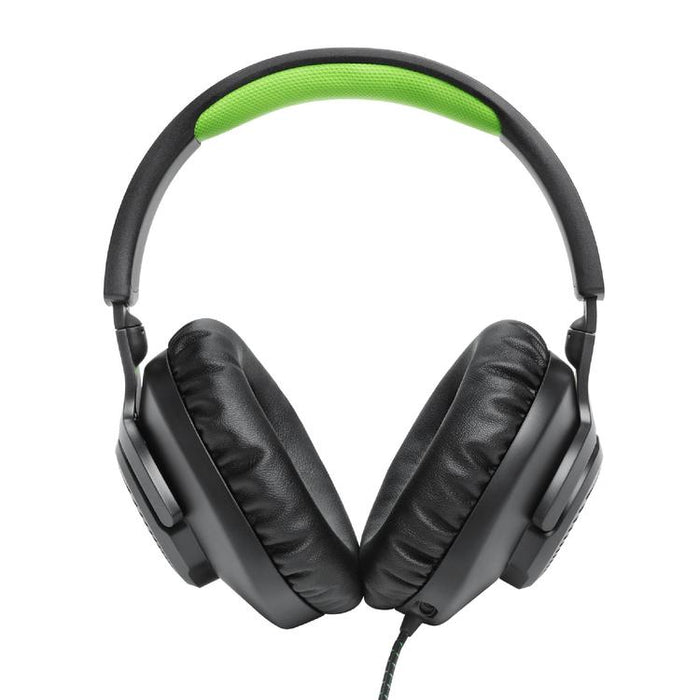 JBL Quantum 100X | Casque de jeu filaire circum-auriculaire - Pour Console X-box - Noir/Vert-SONXPLUS Lac St-Jean