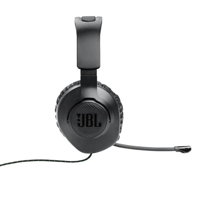 JBL Quantum 100X | Wired Circum-Aural Gaming Headset - For X-box Console - Black/Green-SONXPLUS Lac St-Jean