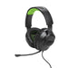 JBL Quantum 100X | Wired Circum-Aural Gaming Headset - For X-box Console - Black/Green-SONXPLUS Lac St-Jean