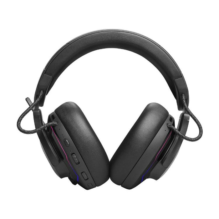 JBL Quantum 910 | Casque de jeu Pro circum-auriculaire - Sans Fil - Éclairage RGB - Réduction de bruit - Noir-SONXPLUS Lac St-Jean