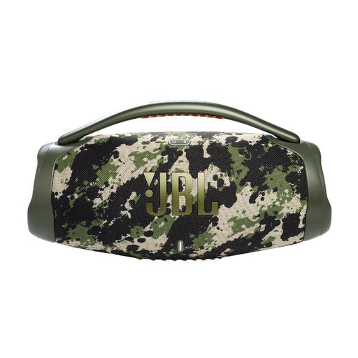 JBL Boombox 3 | Haut-parleur portable - Bluetooth - IP67 - 3 Voies - Camouflage-SONXPLUS Lac St-Jean