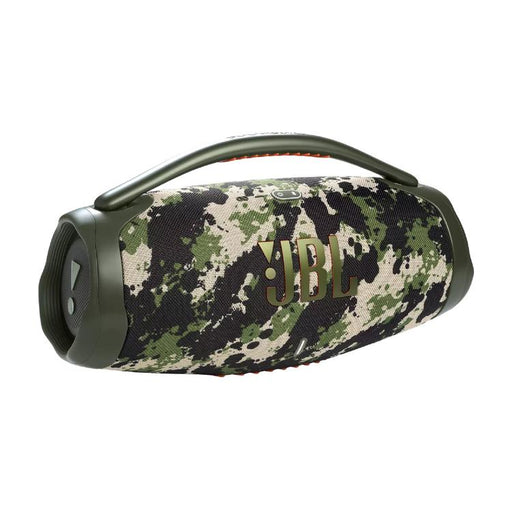 JBL Boombox 3 | Haut-parleur portable - Bluetooth - IP67 - 3 Voies - Camouflage-SONXPLUS Lac St-Jean