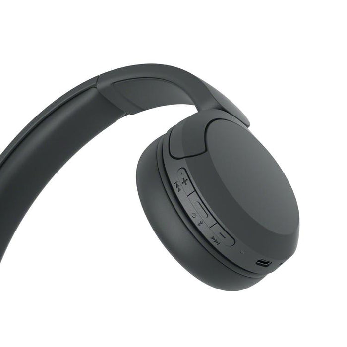 Sony WHCH520 | Écouteurs supra-auriculaires - Sans fil - Bluetooth - Jusqu'à 50 heures d'autonomie - Noir-SONXPLUS Lac St-Jean