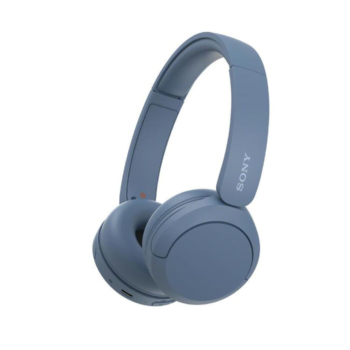 Sony WH-CH520 | Écouteurs supra-auriculaires - Sans fil - Bluetooth - Jusqu'à 50 heures d'autonomie - Bleu-SONXPLUS Lac St-Jean