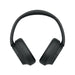 Sony WH-CH720N | Around-ear headphones - Wireless - Bluetooth - Noise reduction - Up to 35 hours battery life - Microphone - Black-SONXPLUS Lac St-Jean