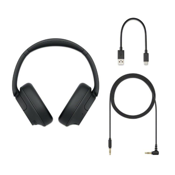 Sony WH-CH720N | Around-ear headphones - Wireless - Bluetooth - Noise reduction - Up to 35 hours battery life - Microphone - Black-SONXPLUS Lac St-Jean