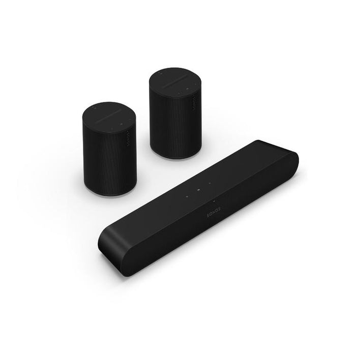 Sonos | Surround Package with Ray - Ray + 2x Era 100 - Black-SONXPLUS Lac St-Jean