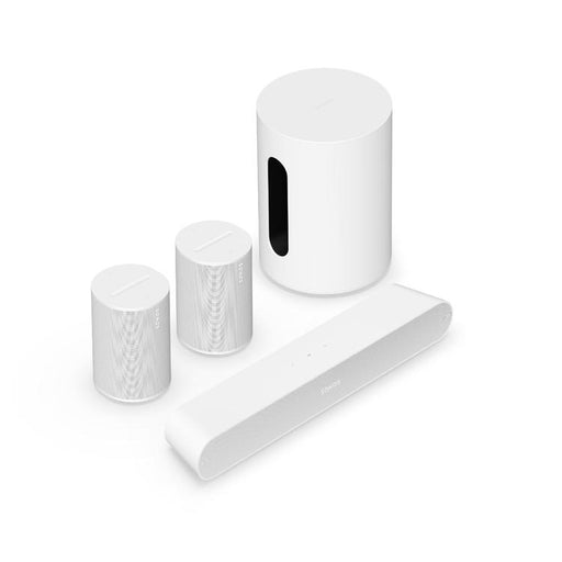 Sonos | Ensemble immersif avec Ray - Sub Mini - 2 x Era 100 - Blanc-SONXPLUS Lac St-Jean