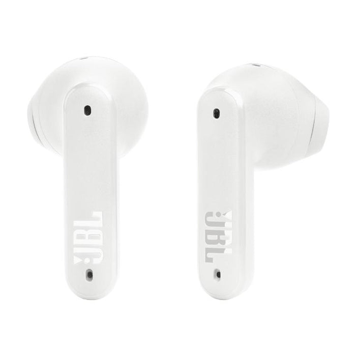 JBL Tune Flex | Écouteurs intra-auriculaires - 100% Sans fil - Bluetooth - Réduction de bruit - Conception Stick-open - IPX4 - Blanc-SONXPLUS Lac St-Jean