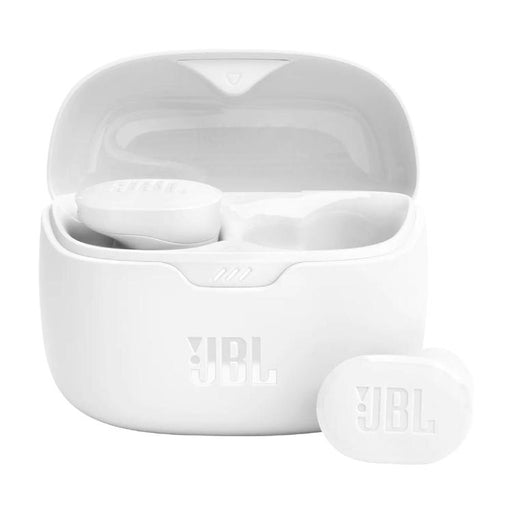 JBL Tune Buds | In-Ear Headphones - 100% Wireless - Bluetooth - Noise reduction - 4 microphones - White-SONXPLUS Lac St-Jean