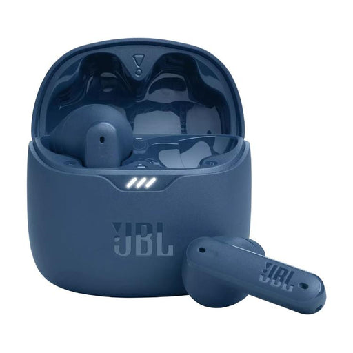 JBL Tune Flex | Écouteurs intra-auriculaires - 100% Sans fil - Bluetooth - Réduction de bruit - Conception Stick-open - IPX4 - Bleu-SONXPLUS Lac St-Jean