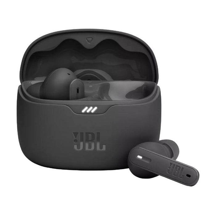 JBL Tune Beam | In-Ear Headphones - 100% Wireless - Bluetooth - Smart Ambient - Stick-open Design - Black-SONXPLUS Lac St-Jean