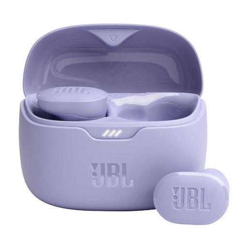 JBL Tune Buds | Écouteurs intra-auriculaires - 100% Sans fil - Bluetooth - Réduction de bruit - 4 microphones - Mauve-SONXPLUS Lac St-Jean