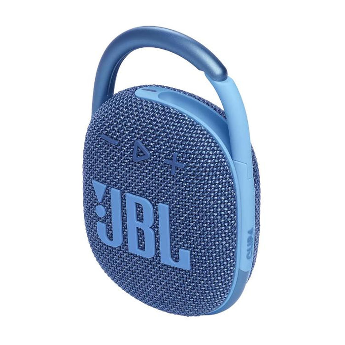 JBL Clip 4 Eco | Haut-parleur - Ultra-portable - Étanche - Bluetooth - Mousqueton intégré - Bleu-SONXPLUS Lac St-Jean