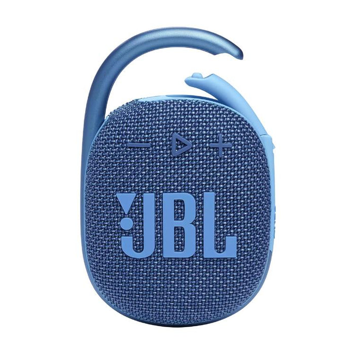 JBL Clip 4 Eco | Speaker - Ultra-portable - Waterproof - Bluetooth - Integrated carabiner - Blue-SONXPLUS Lac St-Jean