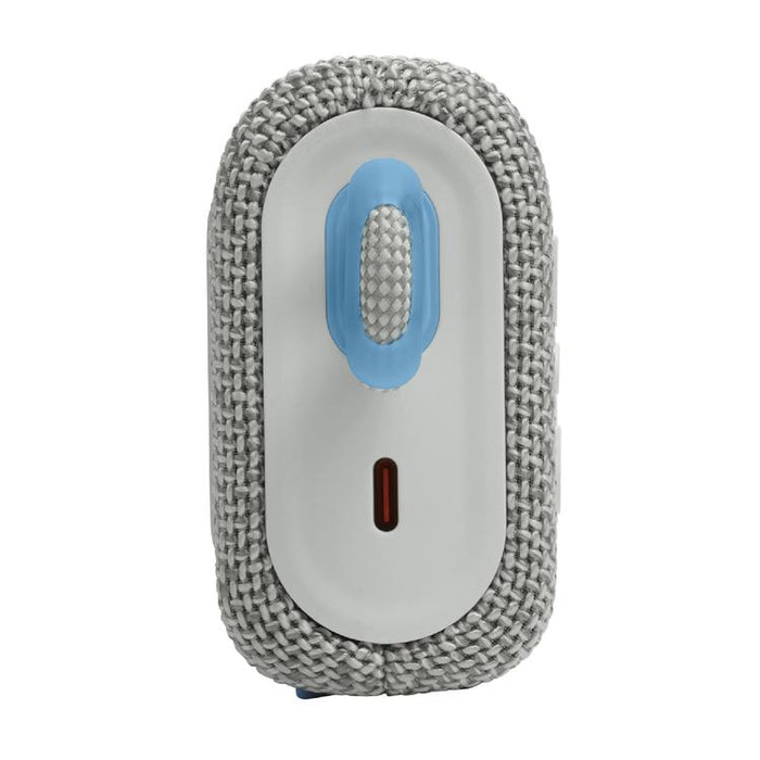 JBL Go 3 Eco | Mini Haut-parleur - Ultra-portable - Bluetooth - IP67 - Blanc-SONXPLUS Lac St-Jean