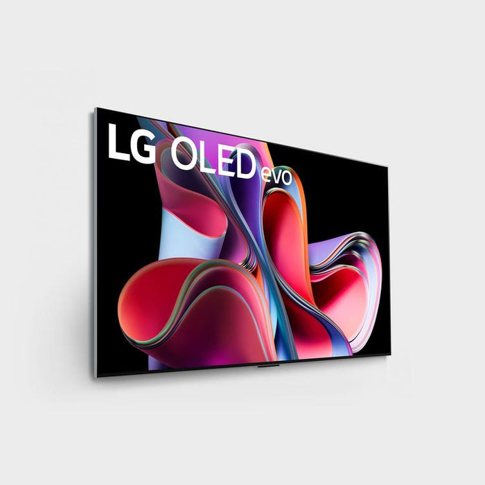 LG OLED55G3PUA | Téléviseur intelligent 55" 4K OLED Evo - Edition Gallery - Série G3 - Cinéma HDR - Processeur IA a9 Gén.6 4K - Noir-SONXPLUS Lac St-Jean