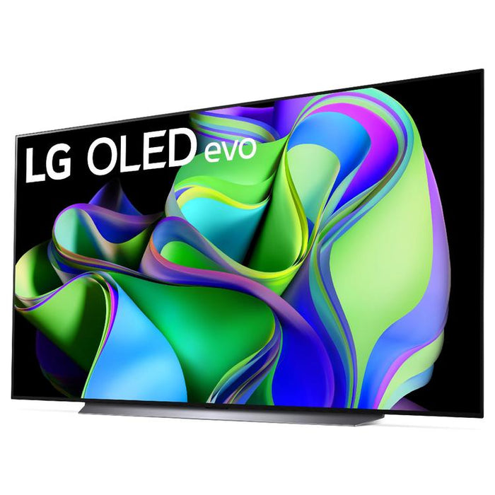 LG OLED83C3PUA | Téléviseur intelligent 83" OLED evo 4K - Série C3 - HDR - Processeur IA a9 Gen6 4K - Noir-SONXPLUS Lac St-Jean