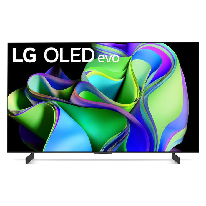 LG OLED42C3PUA | Téléviseur intelligent 42" OLED evo 4K - Série C3 - HDR - Processeur IA a9 Gen6 4K - Noir-SONXPLUS Lac St-Jean